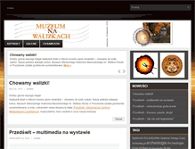 Tablet Screenshot of muzeumnawalizkach.archeolog.pl